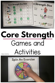 Get your hands on 6 different core strength games for kids! Your kids will LOVE these core strengthening activities and so will you! Make movement and strengthening fun when you incorporate it into games and play!