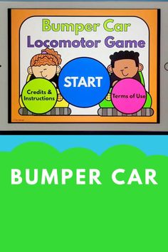 This adorable locomotor game is a fun and engaging way to get your kids doing locomotor skills. You can play this game on a computer, interactive white board or tablet. You can even print it and use it as printables. This is an excellent option for a theme park or carnival theme. Use this game anywhere! Your kids will love working on locmotor skills with this game! Use this for physical eduation, physical therapy, occupational therapy, the classroom, motor groups, home and more!