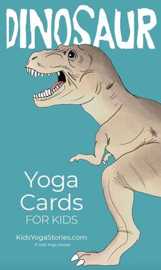 Roar! Dinosaur Yoga for Kids is here! Do your children love dinosaurs? Are you looking for fun, active, and engaging ways to teach them about prehistoric animals? If your answer is yes, then it’s time to introduce them to Dinosaur Yoga. Pretend to be a T-Rex, Stegosaurus, and a Triceratops with these dinosaur-themed yoga cards.