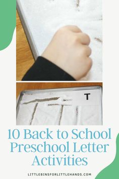 Whether it’s back to school time or simply a good time to introduce letters to your child, these playful letter activities are the perfect way to get started. Hands on learning is an effective learning strategy for young children and can be so much fun for everyone. Worksheets are helpful, but hands on play with letter activities can really capture a child’s attention and reinforce learning. So skip the flashcards and try one of these fun and simple to set up letter activities today!