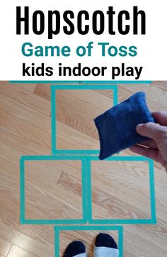 Indoor Bean Bag Game for Toddlers: This simple activity will keep your toddler entertained and active on a rainy day or a boring afternoon.