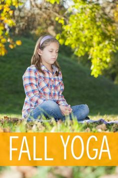 Kids yoga pose ideas with a fall/autumn theme! I love the falling leaves pose! This yoga is perfect for the classroom or as a learning activity! Use this as a brain break, in OT, PT, SLP or at home. The kids will LOVE all the fun fall/autumn related poses! #fallyoga #autumnyoga #kidsyoga #brainbreaks #brainbreaksfortheclassroom