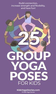 These fun, engaging, and energizing group yoga poses are meant to inspire and be a guide. Yoga poses for kids often mimic our natural surroundings and may be interpreted in different ways, so please encourage the children’s creativity. (affiliate)