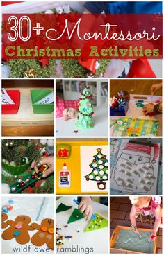 Montessori Christmas Activities – Wildflower Ramblings