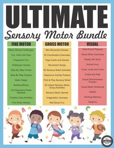 Get access to over 30 fine motor, gross motor, and visual perceptual activity packets to practice essential developmental skills in children. (affiliate)