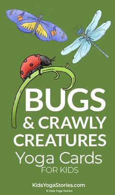 Bugs and crawly creatures fascinate children. Perhaps it’s their size, their shape, or their movement that draws kids to them. Invite kids to move and stretch while they pretend to be an earthworm, a mantis, and a dragonfly. (affiliate)
