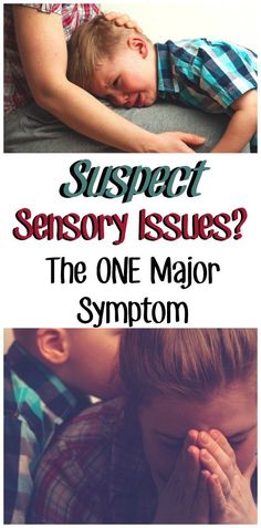 Discover the key symptom of Sensory Processing Disorder and what to do with your suspicions. #SPD #sensory #ASD #autism
