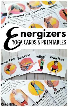 Kids yoga and brain breaks. Perfect for yoga for the classroom or brain breaks for the classroom! The fun kids yoga poses are easy for anyone! They even have real kids in the poses! #kidsyoga #brainbreak
