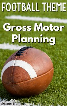 Football themed activities that are perfect for Super Bowl time, football play offs and any football related activity! Fun ideas to keep the kids moving and for brain breaks!