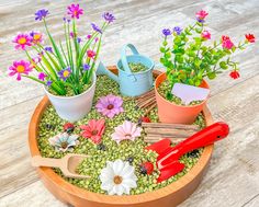 Gardening Sensory Bin Spring/summer Sensory Taste Safe – Etsy