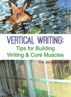 Vertical writing and drawing will give them a good option for working several muscles, including their writing and core muscles. Plus, it works their mind in a creative way as well.
