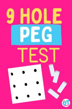 The 9 hole peg test is a fine motor assessment of precision, coordination, and dexterity. This article covers how to administer the nine hole peg test, why it is used, and how to encourage fine motor skills in kids.