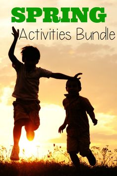 Spring Activities Bundle is great to get kids moving all spring long! Includes 4 Yoga card sets, 2 brain break sets and a set of games! Perfect for preschool, kindergarten and up. #kidsyoga #brainbreaks #gamesforkids #physicalactivity #springthemed #physicaltherapy