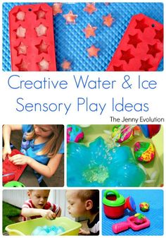 Creative Ice and Water Sensory Play Ideas | The Jenny Evolution