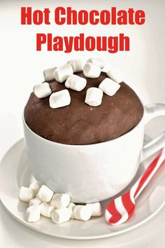 Hot Chocolate Playdough Recipe | Mommy Evolution