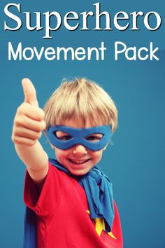 So many fun superhero themed activities that incorporate movement! This pack includes brain breaks, yoga, and more! This is perfect for a superhero theme, classroom superheros, therapy and more! Your superheros will love this pack and so will you!