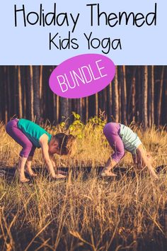 Holiday Themed Kids Yoga Cards and Printables Bundle is perfect to incorporate year round to add some movement to the day! This awesome bundle includes Halloween, Thanksgiving, Christmas, Valentine’s Day, St. Patrick’s Day, Easter and Patriotic. These poses are great to add into your lesson plans for brain breaks during all your seasonal needs! #kidsyoga #holidaythemed #christmas #halloween #patriotic #brainbreaks