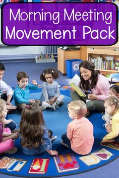 A fun bundle of movement based activities that are easy to incorporate into your morning meeting. Physical activity is a must and this pack has fun resources to make incorporating movement into your morning meeting easy! This is perfect for preschool, daycare or kindergarten!