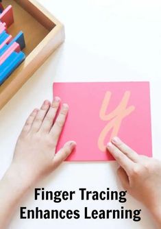 Finger tracing enhances learning – The Sensory Spectrum