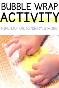 This bubble wrap activity is great for the child with tactile defensiveness that still wants to participate in messy play. It builds fine motor skills in several areas: finger strength, arch development, eye-hand coordination, finger isolation, and more: https://www.theottoolbox.com/mess-free-bubble-wrap-painting/
