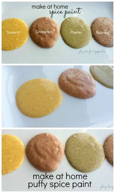 Make At Home Spice Paint – Sensory Painting