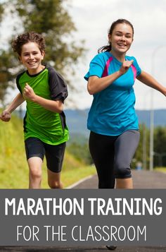 Incorporating marathons into the classroom is a great idea for class fitness or brain breaks! This could be done in intervals of 1 mile, 5k, 10k etc. What a great way to make sure that students are getting physical activity each day! #classroomfitness #brainbreak #physicaleducation #physicaltherapy #occuaptionaltherapy