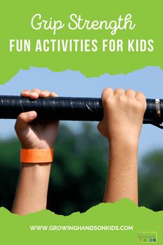 Building grip strength can be fun and easy … even if you’re just a kid. To show you how I’ve created this list of activities that are great for kids. Plus we’ll dig into why grip strength is important and some signs to look for if you think your child or student has weak grip strength.