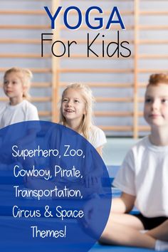 Yoga For Kids Cards and Printable are great ways to incorporate physical activity into the day. This fun bundle of cards includes superhero, zoo, cowboy, pirate, transportation, circus and space themes. Kids will love these poses and are perfect for the classroom, occupational therapy, daycare, preschool, physical therapy or even at home! #physicaltherapy #kidsyoga #brainbreaks #pediatrics