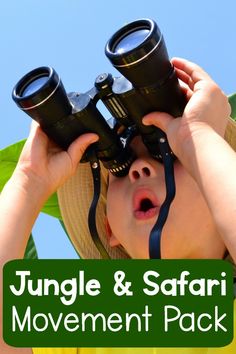 Fun jungle or safari themed activities perfect for incorporating physical activity into the day. This is great for your jungle themed activities or safari themed activities. Plus it is great for a brain break or gross motor activities. This pack can easily be used year round!