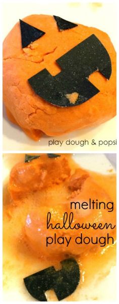 Melting Halloween Play Dough Sensory Activity | The Jenny Evolution