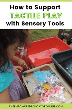 Sensory Activity Ideas And Tools To Support Sensory Play – Regularly exposing children to sensory play activities is one of the best ways that educators and parents can support children to challenge themselves with new textures and experiences. If you’re not sure how to introduce play activities using sensory tools to support tactile play and children who don’t like messy hands, this post will give you lots of ideas to get started. | The Empowered Educator